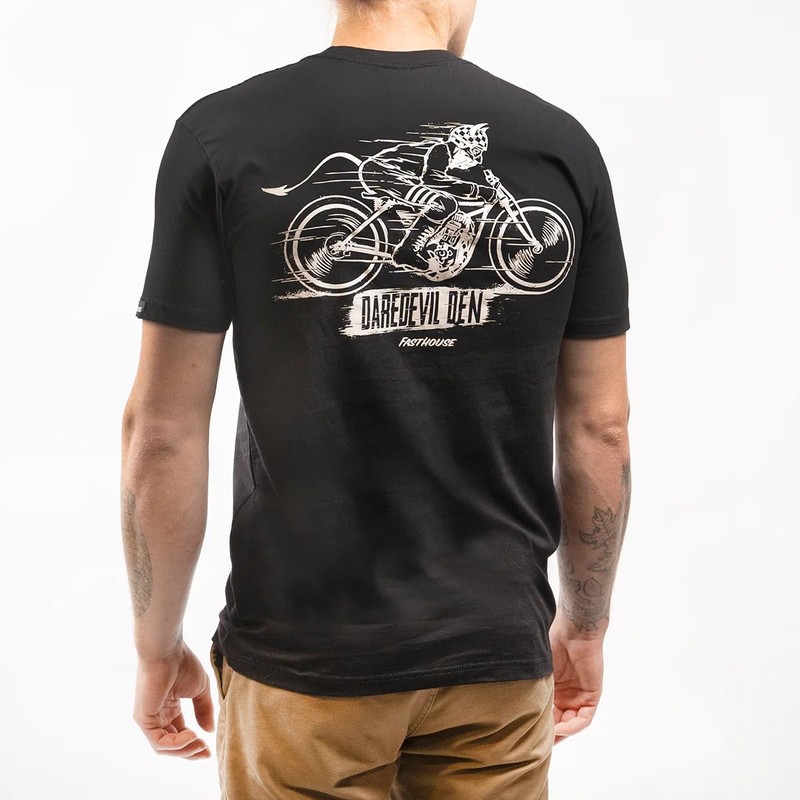 FASTHOUSE Hell Raiser Tee (Black, Medium)