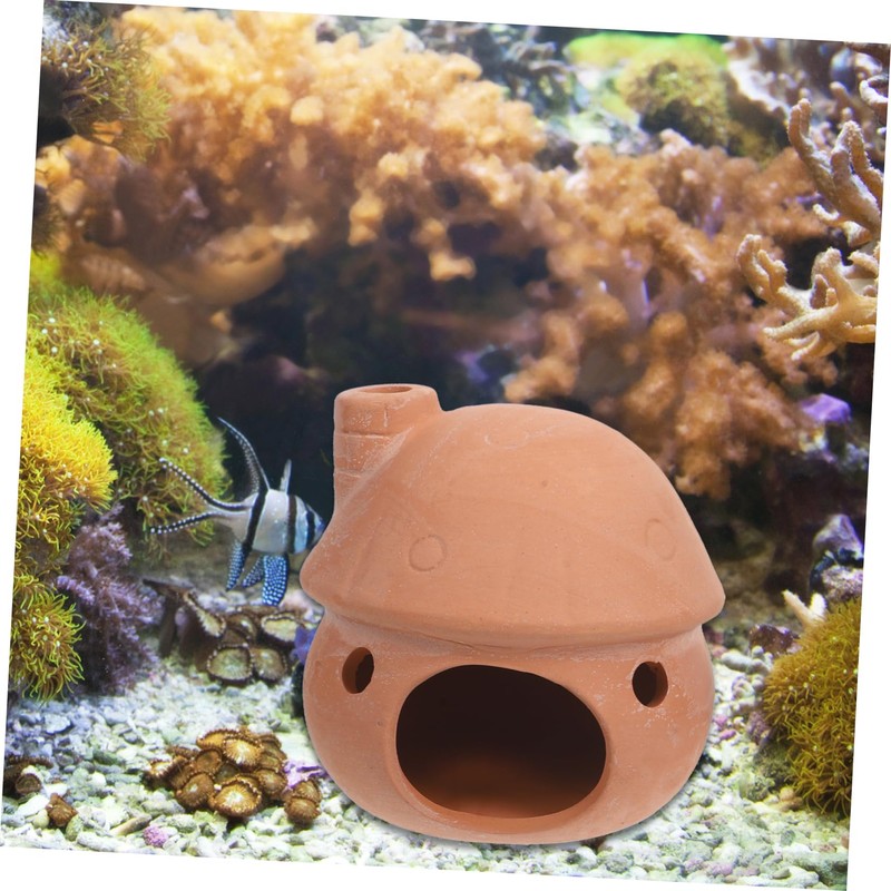 BUGUUYO Underwater Fish Cave Fish Tank Cave Decor Shrimp Breeding