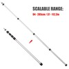 Thicken Aluminum Alloy Tent Pole Adjustable Tent Support Rods Beach