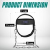 Yes4All Adjustable Neck Harness for Weight Training/Neck Exerciser with Wide
