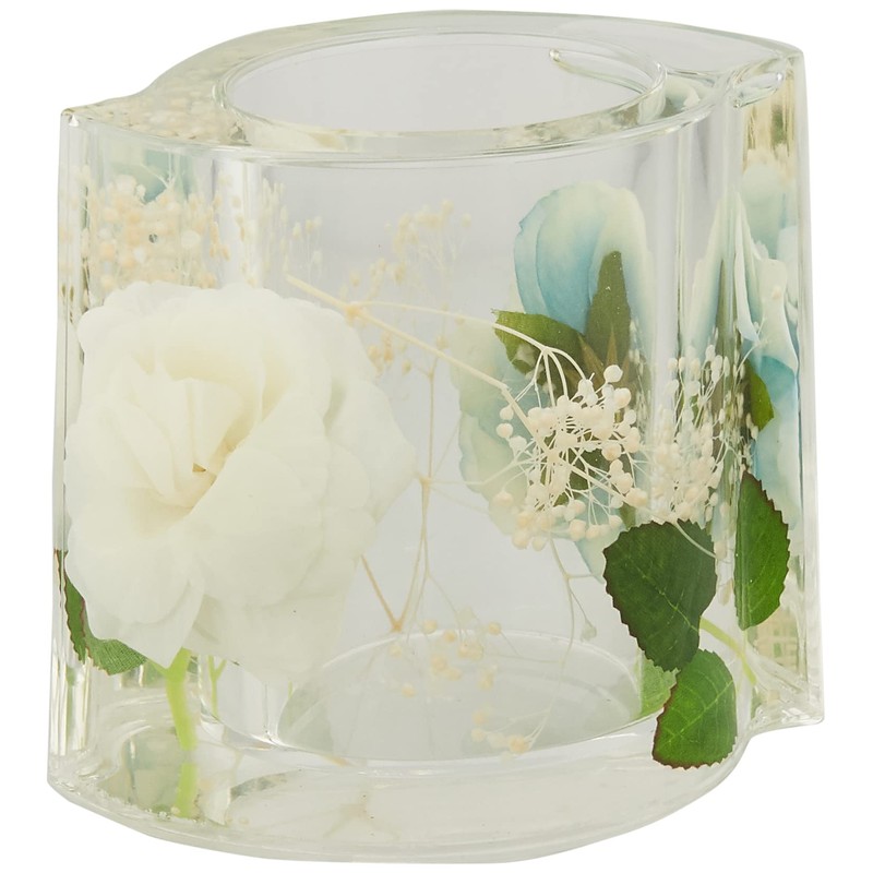 Pacific GLD 58799 Freestanding Acrylic Underwater Flowers, White & Blue,
