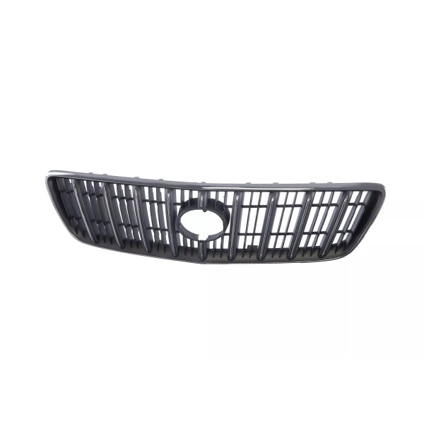 Perfit Liner Chrome Front Grille Grill Replacement w/Gray Insert Fit