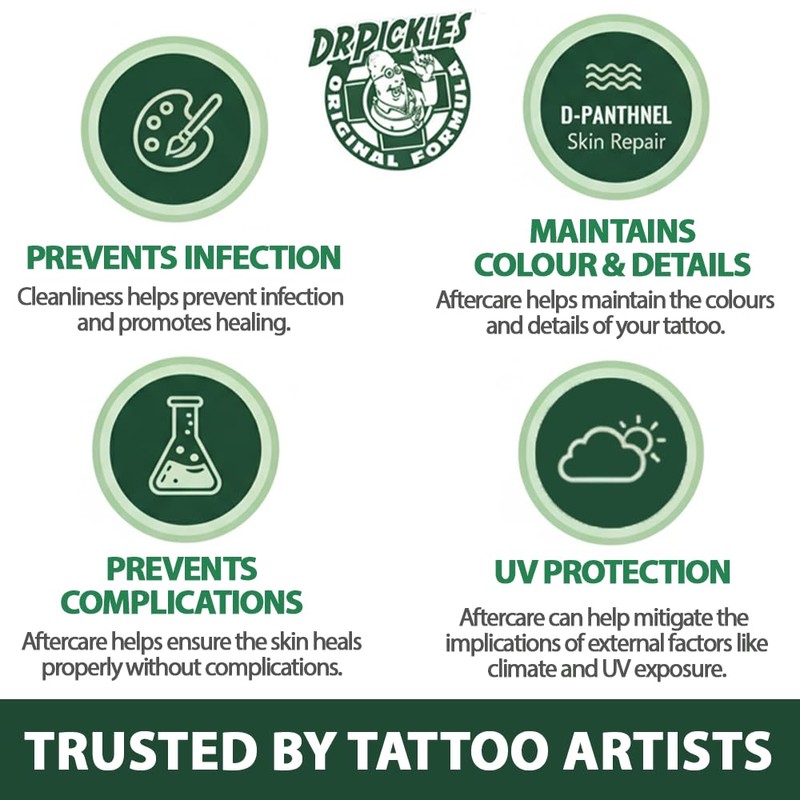 Dr Pickles VEGAN Tattoo Balm 1.76 oz / 50g -