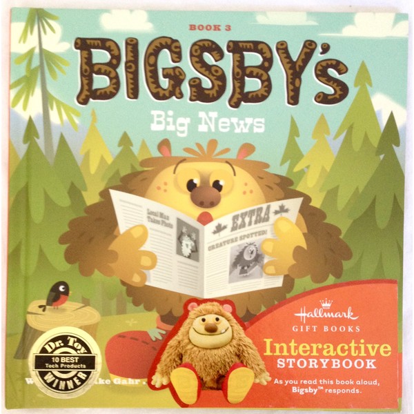 Hallmark Interactive Storybooks KOB8027 Bigsby's Big News ~ Book 3