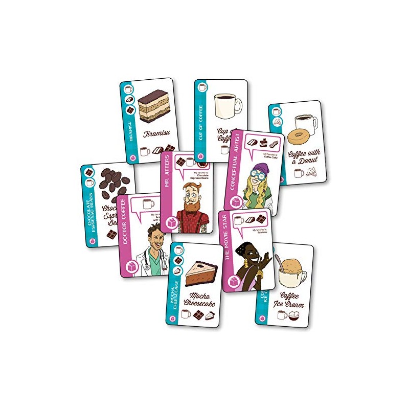 Just Coffee Expansion for Just Desserts Card Game - Flavorful