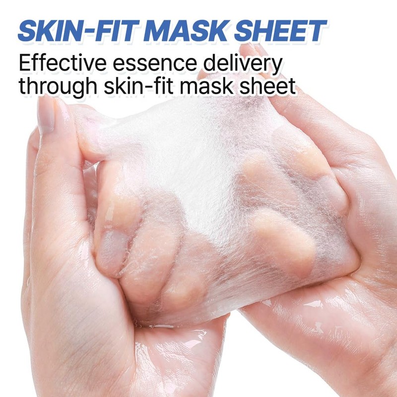 NEXTBEAU Solution Sheet Mask Variety Pack, 10 Count (5 Types