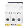 3P Miniature Circuit Breaker Easy Disassembly Assembly Din Rail Mount