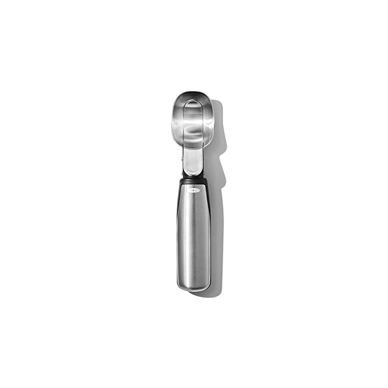 OXO SteeL rallador de helado con palanca, Acero inoxidable, 3126700,