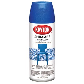 Krylon Shimmer Metallic Spray Paint, 11.5-Ounce, Blue