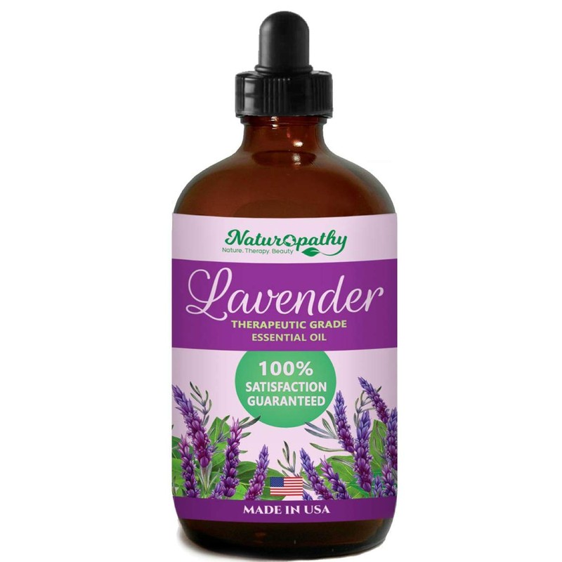 Naturopathy Lavender Essential Oil, 100% Natural Therapeutic Grade, Premium Quality