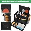 Jaffzora Large Car Detailing Bag, Cleaning Caddy for Auto Detailing