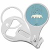 Piano Umbrella Falling Notes Nail Clippers Plus Bottle Opener Keychain