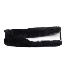 ENGEL GERMANY Sheepskin Nose Band Cover lambskin colour black (Nase)