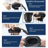 PROHEAR GEP03 3-Pack Upgraded Gel Ear Pads for Walker's Razor
