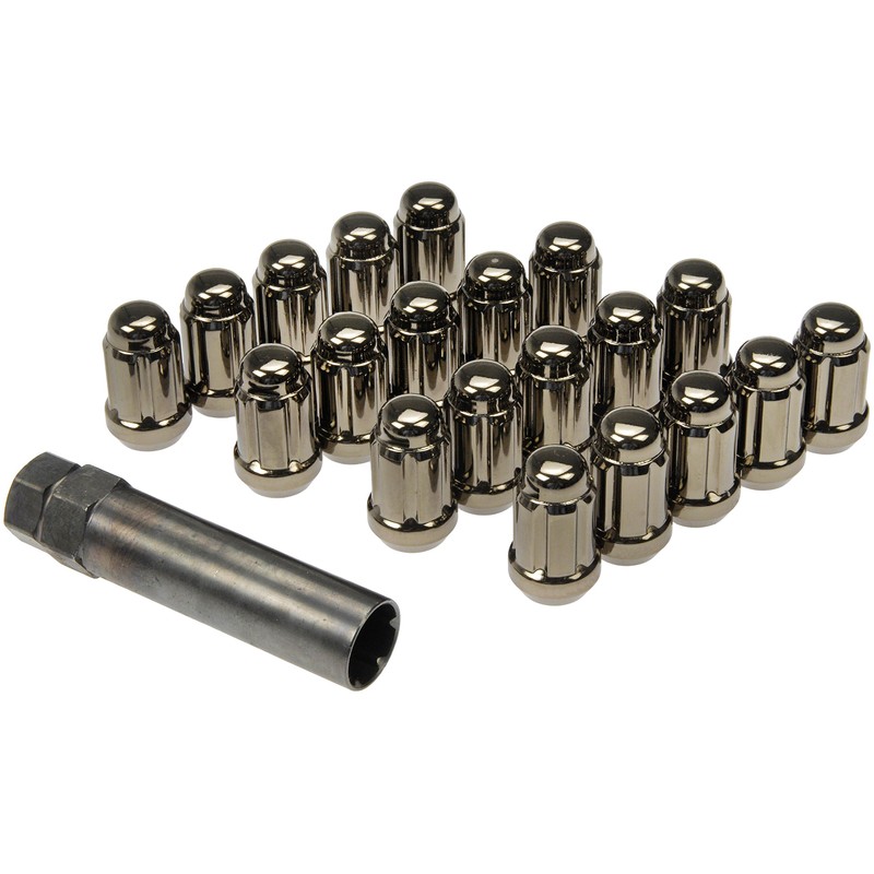 Dorman 711-355H Gunmetal Spline Drive Lock Set M12-1.50 Compatible with