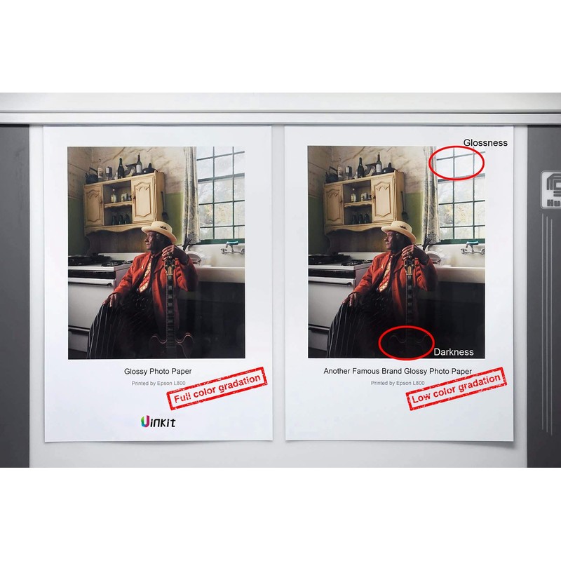 5x7 Photo Paper 7x5 Inkjet Paper - 120sheets 240Gsm High