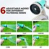 50FT Retractable Garden Hose Reel, Lightweight & Portable Hose Reel