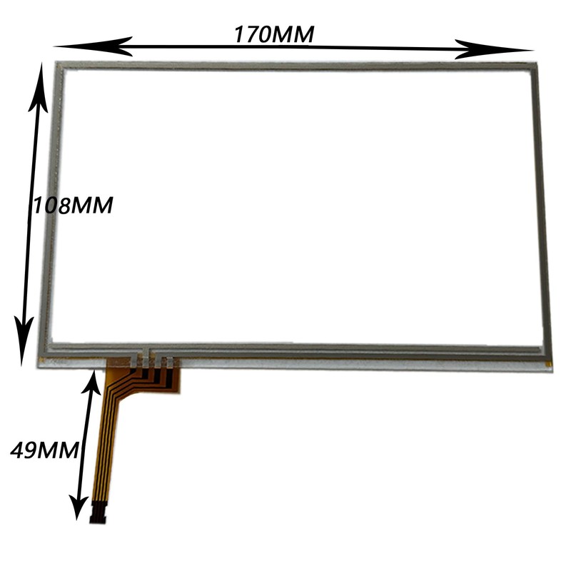 Micarun Touch Screen Digitizer Glass on Navigation Radio LCD 7