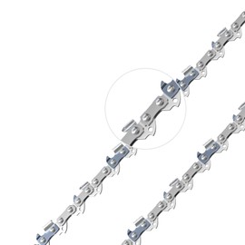 Zentop 16-Inch 3 Pack Chainsaw Chain - 3/8" LP Pitch .050" Gauge 55 Drive Links Wood Cutting Saw Chain for Chainsaw Parts fits Craftsman, Echo, Homelite, Poulan, Remington (16-Inch 55DL)