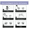 Kit De Pestañas Postizas Magnéticas & Delineador Magnetico