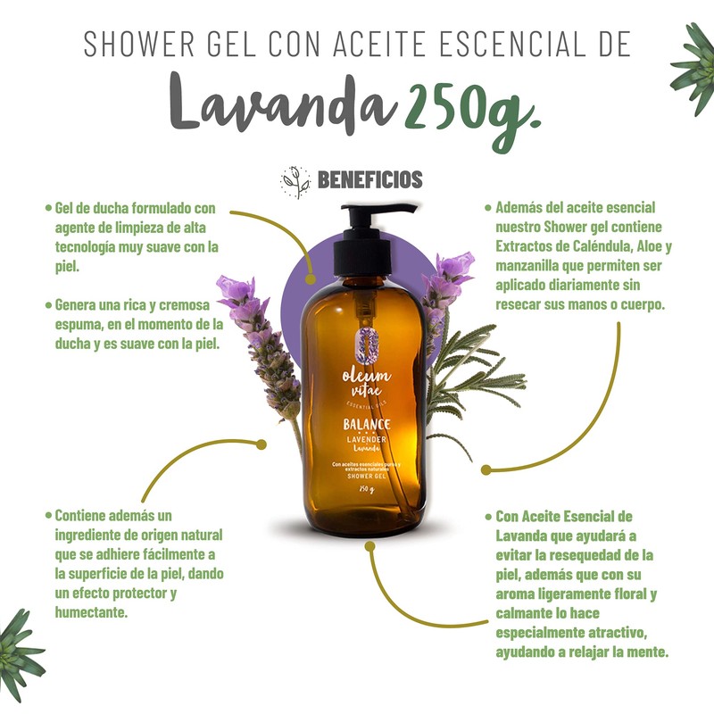 Oleum Vitae Kit Cuidado de la piel Duo Balance Shower