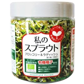 Green Field B006 Sprout Cultivation Set My Sprout (Bean Sprout Type/Broccoli & Radish)