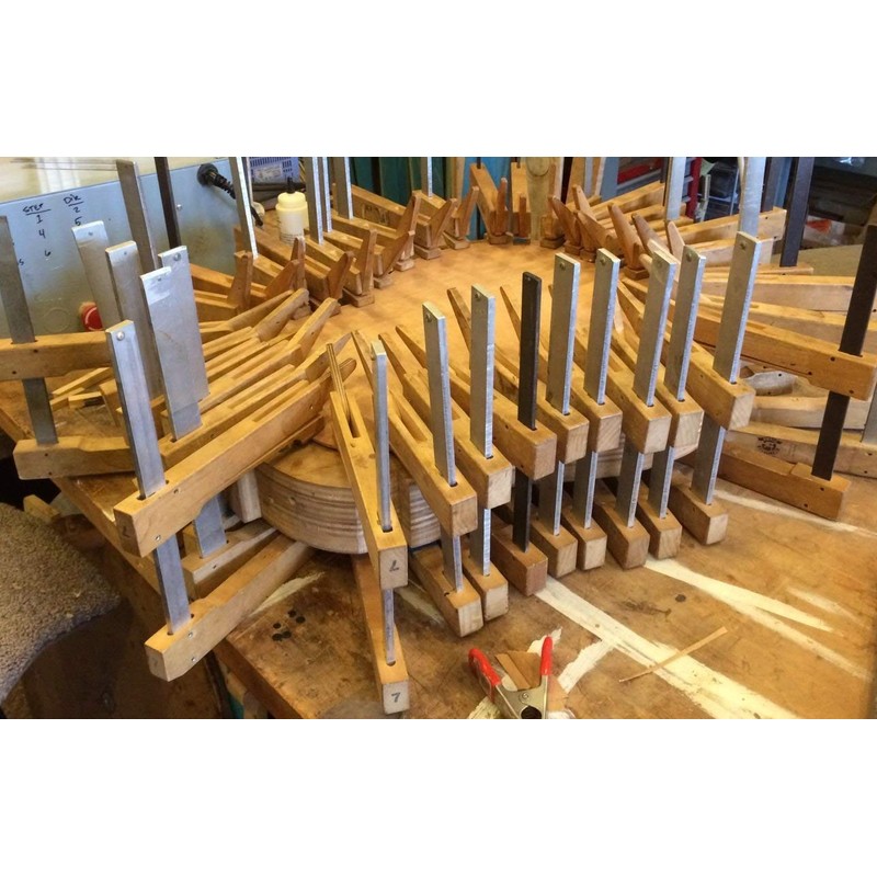 Dubuque Clamp Works 8.5" x 8" Luthier Cam Clamp for