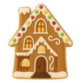 Large Haunted House Gingerbread Cottage 6.75 Inch Cookie Cutter from The Cookie Cutter Shop – Tin Plated Steel - Made in the USA