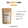 Cupplement - 4 Bags of Shiitake Powder 60 g -