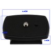 YINETTECH For DSLR SLR Camera Quick Release Plate Tripod Head