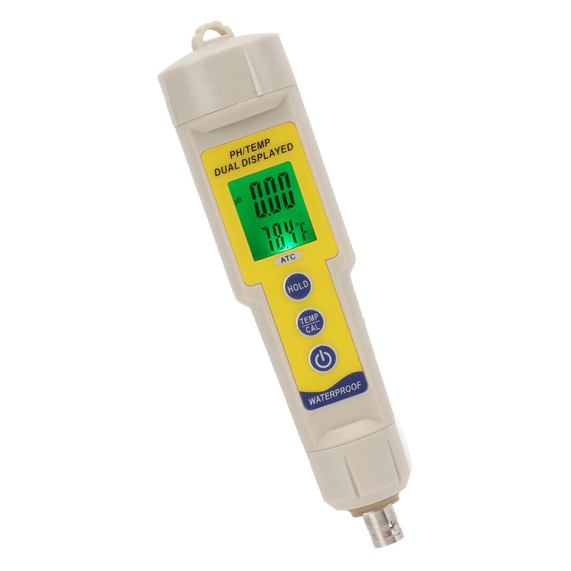 PH‑035HB Waterproof Acidity PH Tester High Accuracy PH Temperature Meter