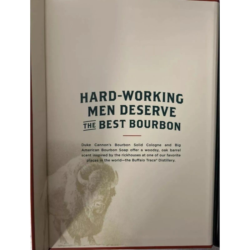 Duke Cannon Soap The Bourbon Barrel Holiday Gift Set Buffalo