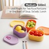 Premium Korean-Made Silicone Airtight Food Container with Steam Vent –