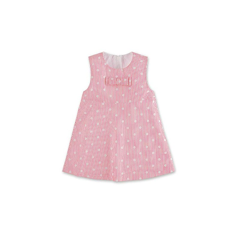 Sterntaler Baby Girls Kleid Dress, Pink (Magenta 745), 86