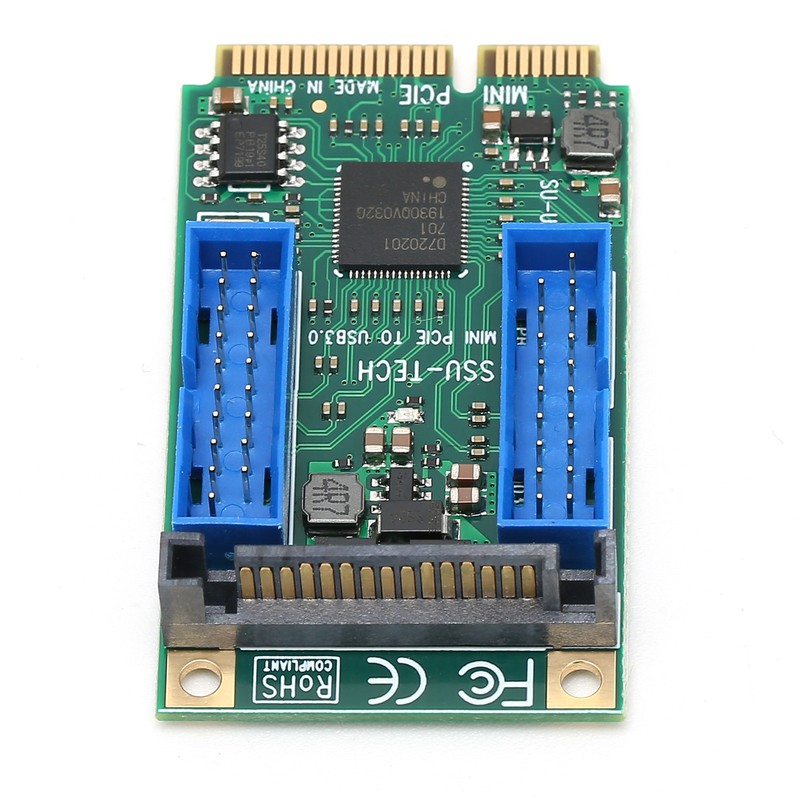 MINI PCIE to USB3.0 Front Expansion Card for Windows XP/2003/Vista