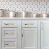 KNOKLOCK 10 Pack 5 Inch(128mm) Kitchen Cabinet Handles Champagne Bronze
