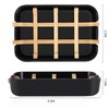 ATDORO 2 Pack Bar Soap Holder Shower, Soap Holder, Bamboo