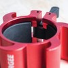 Synergee Rogue Red Aluminium Barbell Collars – Locking 2" Olympic