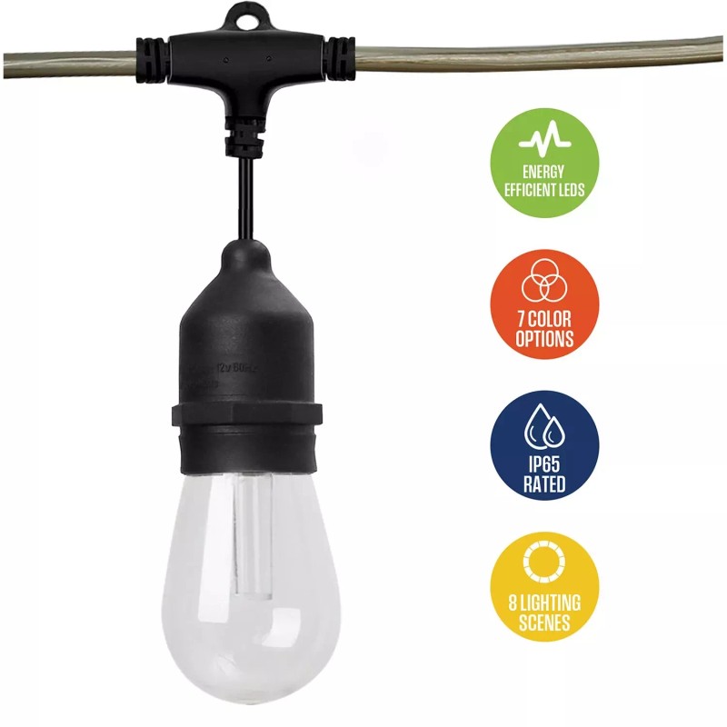 Westinghouse 48' Color Change LED String Light Set with Remote