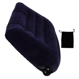 Baluue Inflatable Lumbar Pillow Memory Car Seat Back Support Relief Pillow for Office Lounger