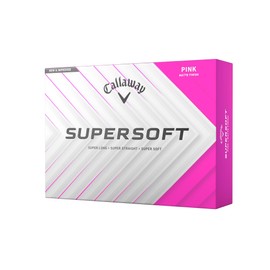 Callaway Golf Supersoft Golf Balls (2025, Pink)