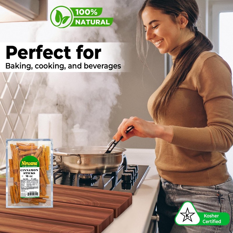 Premium Cinnamon Sticks | Cinnamon for Tea, Baking & Cooking