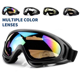 First Choose Anti-Glare Lenses, Ski Goggles, Winter Sport Snowboard Goggles with UV 400 Protection, Snowboard Goggles for Kids, Boys & Girls, Youth, Men & Women, Helmet, Wind Resistance (Yellow)