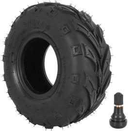 145/70-6 Tire 145 70-6 Tubeless for Coleman CC100X CT100U Baja Blitz Dirt Bug Doodle Bug DB30 Motovox MBX10 MBX11 MBX12 Powersports Mini Bikes Kazuma Roketa 110cc ATV Quad Go Karts