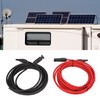 1 Pair 12AWG Solar Panel Wire with Connector Solar Adapter