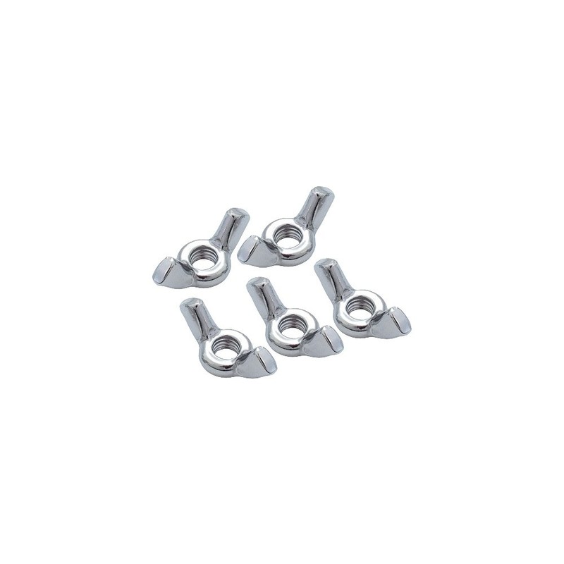 Gibraltar SC-13E 8Mm Lt Duty Wing Nut 5/Pack