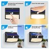 Solar Motion Sensor Lights Outdoor [ 12 Packs/138 LED ]