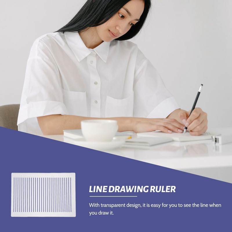 Ciieeo Lettering Stencils, Straight Line Stencil, Line Stencil, Lettering Guide