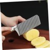 Ciieeo Crinkle Cutter Potato Chipper Fry Cutter for Vegetables Fruits