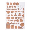BCP Paper Quilling Mold Mould Template Board, Circle Template Board,